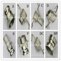 Accouplement rapide à accouplement en acier inoxydable